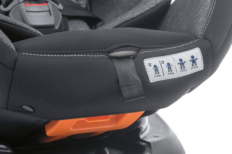 Unico Plus ISOFIX Baby Car Seat (0m+ to 36kg) (Oombra, Black) image number null